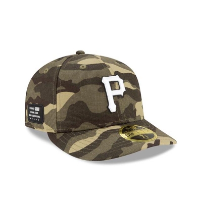 Sapca New Era Pittsburgh Pirates MLB Armed Forces Weekend Low Profile 59FIFTY Fitted - Verzi